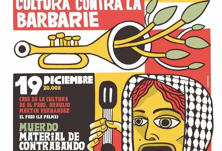 “Cultura contra la Barbarie”, un concierto solidario a favor de Palestina en El Paso