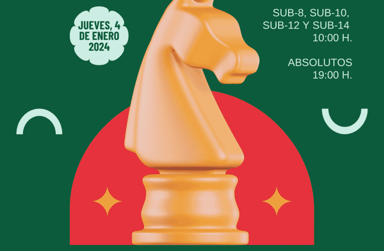 El Torneo de Reyes de ajedrez se disputará el 4 de enero en Los Llanos de Aridane