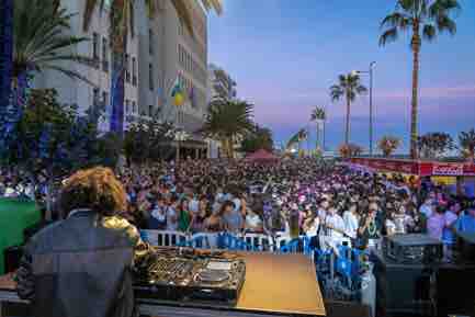 Santa Cruz de La Palma dio la bienvenida a 2024 con dieciséis horas ininterrumpidas de música 