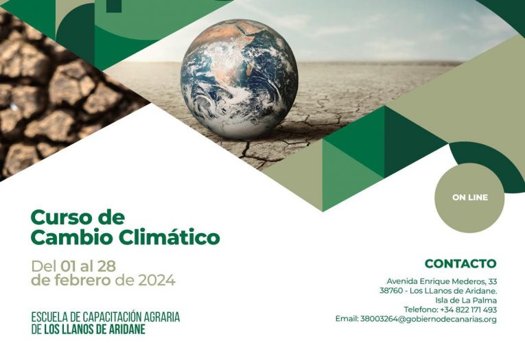 Abierto el plazo de inscripción del curso sobre cambio climático de la ECA de Los Llanos