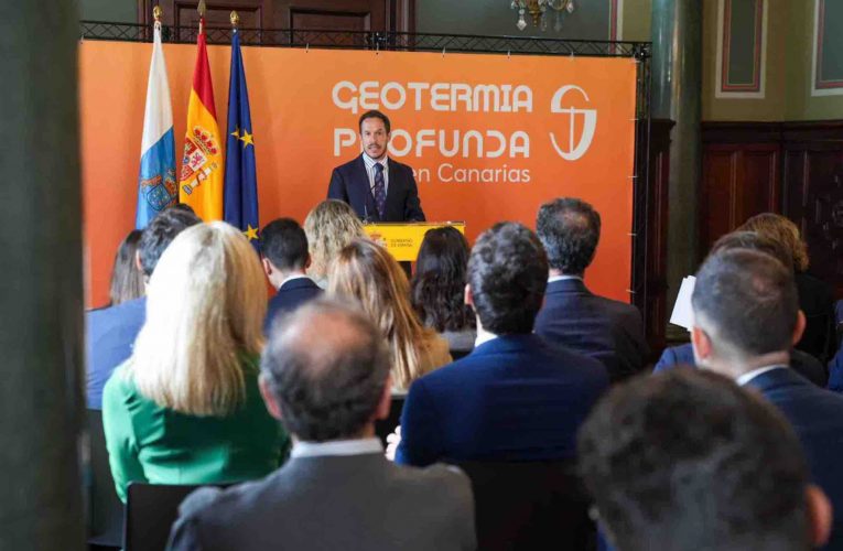 Zapata: “Las prospecciones para geotermia por valor de 48 millones de euros en La Palma podrían convertirla en referente nacional”