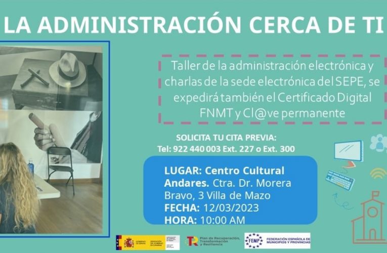 Villa de Mazo organiza una charla informativa para acercar la administración electrónica a la ciudadanía