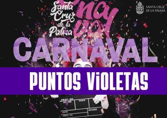 Los carnavales de Santa Cruz de La Palma contarán con un Punto Violeta