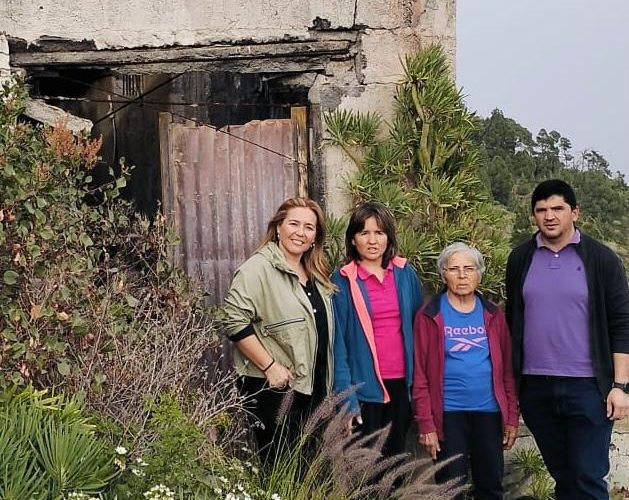 El PSOE de Fuencaliente agradece la donación de la familia de Doña Juana Pérez y Don Narciso Triana de un terreno y un inmueble para crear el Centro Vecinal de Las Caletas