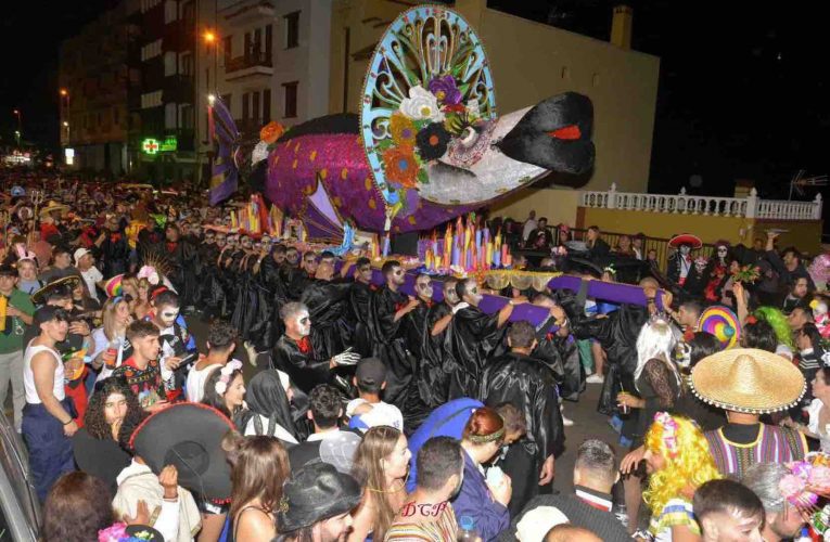 San Andrés y Sauces recibirá este sábado a miles de carnavaleros en el gran Entierro de la Sardina 