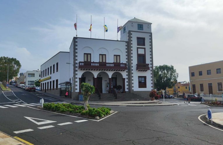 Tazacorte última las obras de asfaltado de la zona de Las Norias
