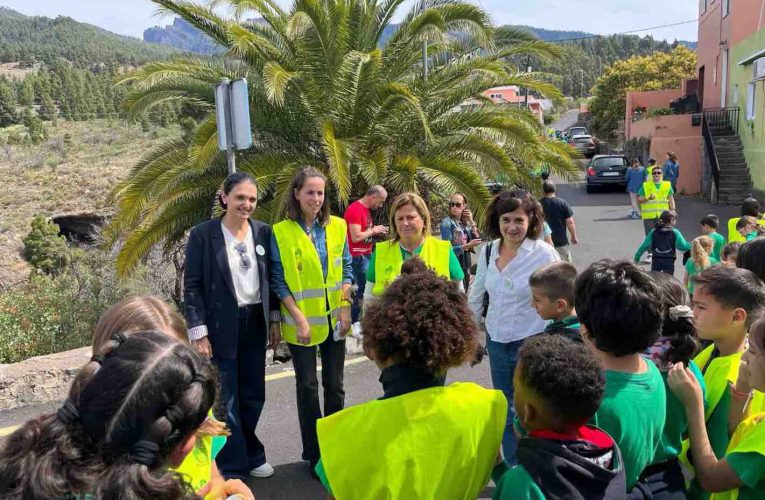 La Palma pone en marcha la primera Red de Caminos Escolares Seguros