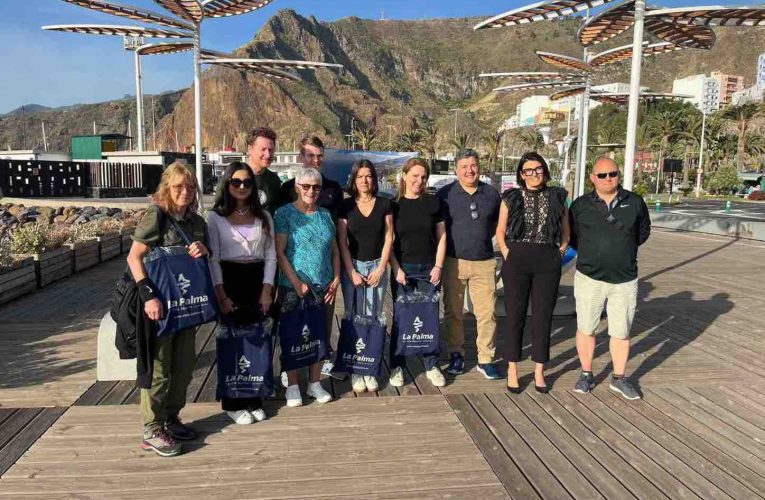 Agentes de viajes de Zúrich conocen los atractivos turísticos de La Palma