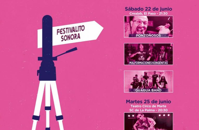 El Festivalito Sonora trae a La Palma conciertos de música alternativa y no comercial con Albert Pla, Malformaciones Kongénitas y otras bandas canarias de punk rock