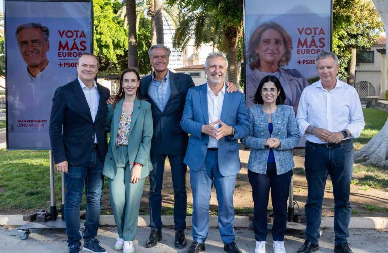 El PSOE inicia la campaña para las Europeas con la firme convicción de que “vamos a ganar en Canarias y en España”