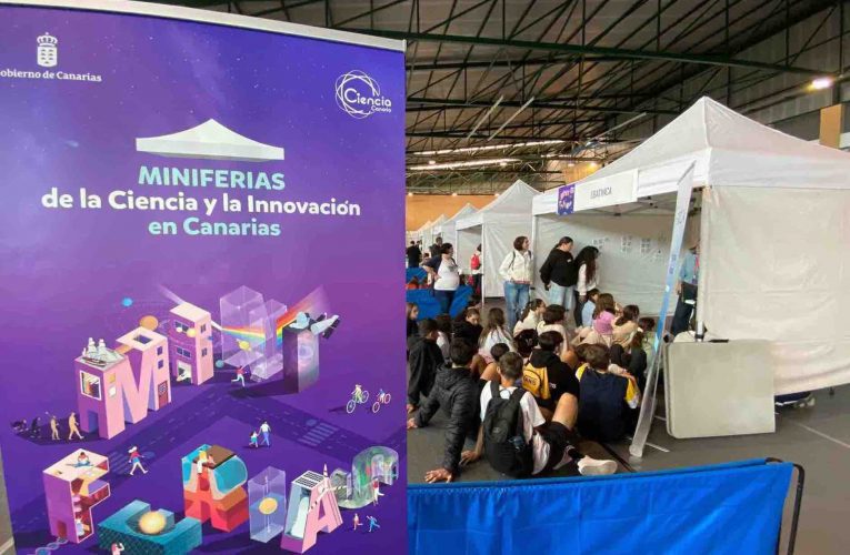 Más de 600 estudiantes conocen el patrimonio científico canario en las Miniferias de La Palma