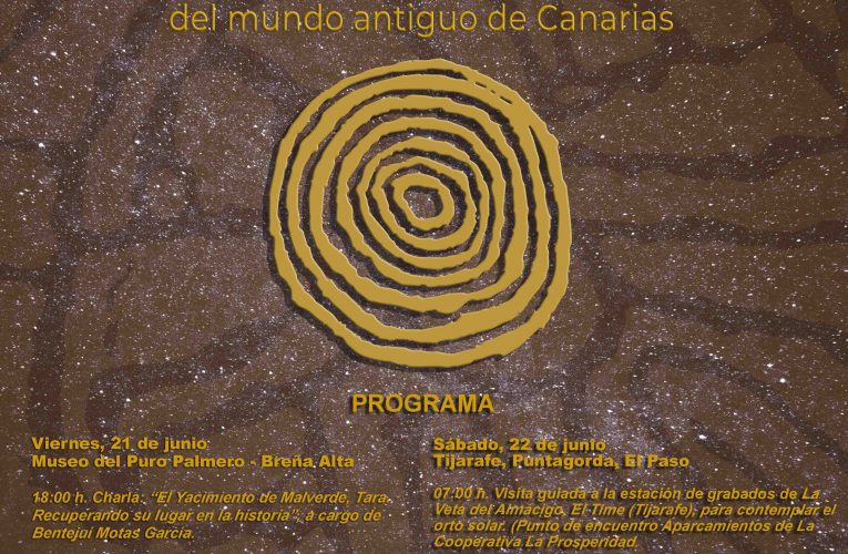 Iruene recibe el Solsticio de Verano celebrando las 4ª Jornadas de Arqueoastronomía en Breña Alta