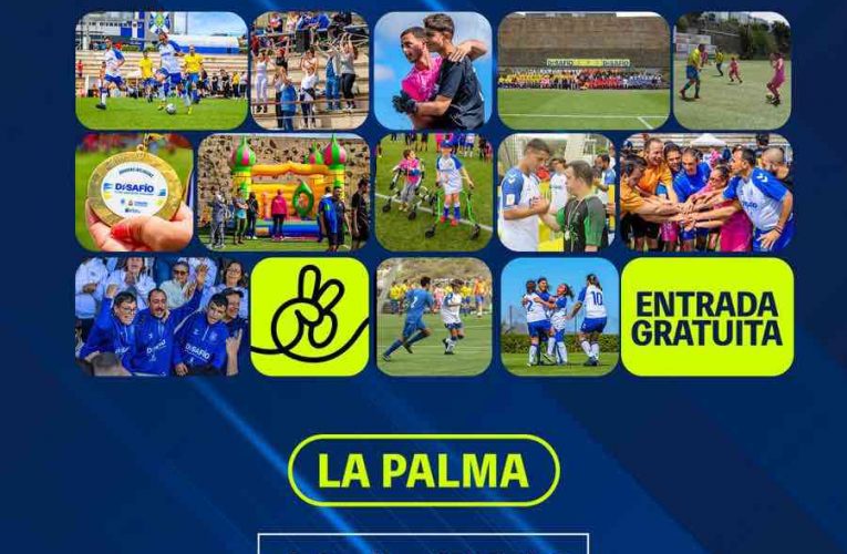 El Cabildo colabora en la Jornada Inclusiva Disafío con fútbol, música y actividades familiares