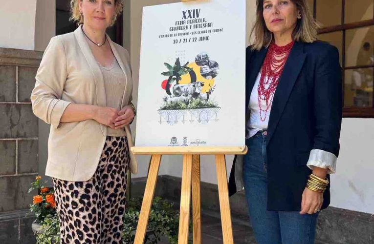La Feria Agrícola, Ganadera y Artesana de Los Llanos de Aridane realza el sector primario y los oficios tradicionales