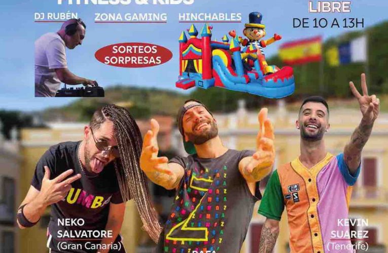Villa de Mazo inaugura el verano con una masterclass de Zumba Fitness y Zumba Kids