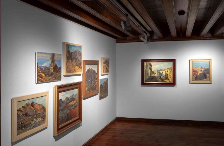 Últimos días para disfrutar de la exposición Francisco Concepción. Hacer de la vida el paisaje en el Espacio Cultural de Santa Cruz de La Palma