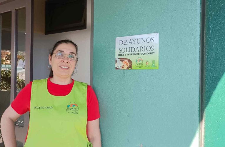 El proyecto ‘Desayuno Solidario’ de los Servicios Sociales de Tazacorte atiende entre 70 y 80 servicios semanales
