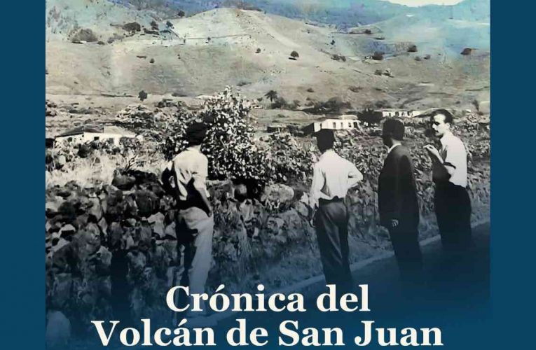 El Cabildo colabora con la presentación del libro ‘Crónica del Volcán de San Juan’, realizado por Juan Carlos Díaz y Facundo Cabrera