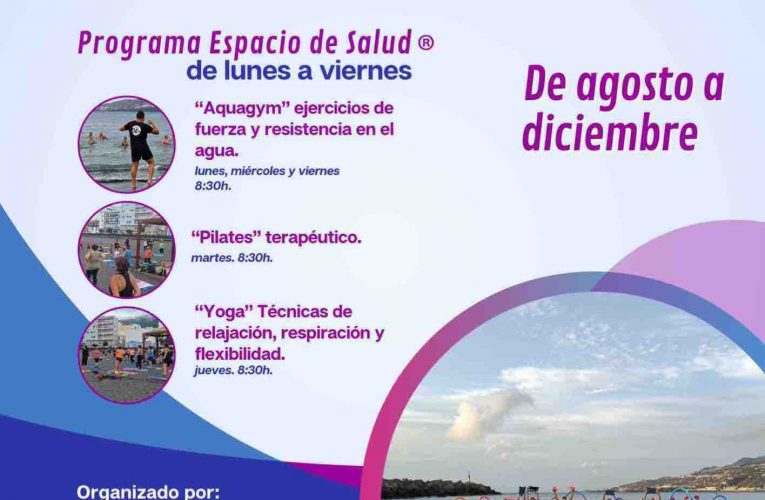 Santa Cruz de la Palma ofrece Aquagym, Pilates y Yoga en la playa a partir de este lunes 