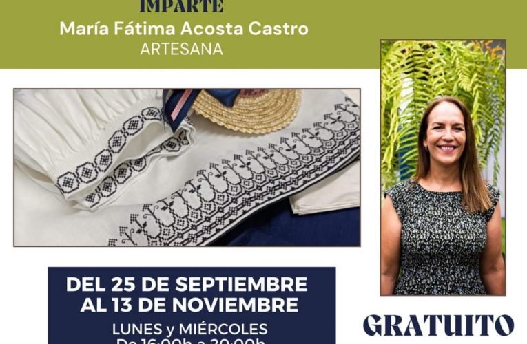 El Ayuntamiento de Villa de Mazo ofrece un curso gratuito de trajes tradicionales 