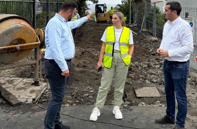 El Ayuntamiento de Breña Baja mejora el entorno peatonal de Las Salinas de Los Cancajos