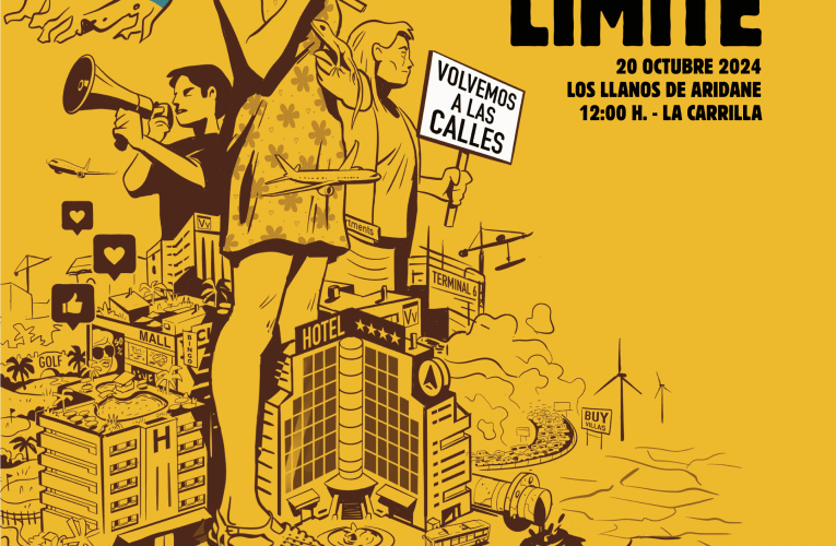 MANIFESTACIÓN EN LA PALMA, CANARIAS TIENE UN LÍMITE