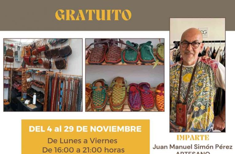 El Ayuntamiento de Villa de Mazo impulsa los cursos de formación en oficios artesanos con un nuevo taller de marroquinería