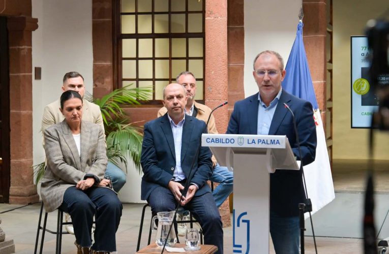 El Cabildo de La Palma aprueba un presupuesto de casi 220 millones de euros para impulsar la recuperación tras la erupción volcánica