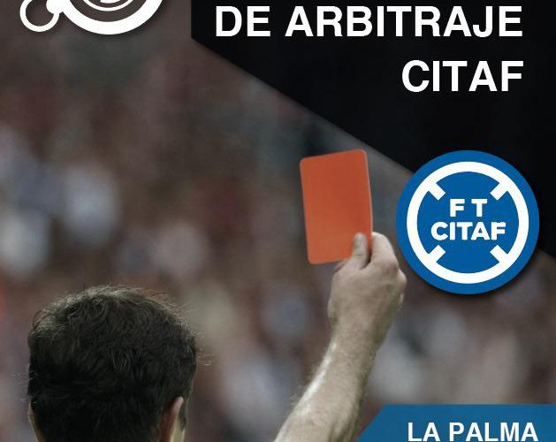 El empecinamiento que forma árbitros: La Palma acoge el V Seminario de Arbitraje del CITAF