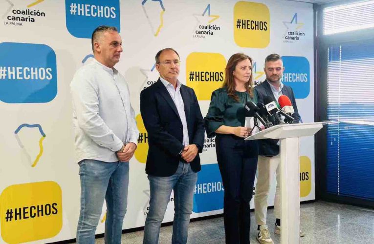 Coalición Canaria exige al Gobierno de España desbloquear los fondos para la reconstrucción de La Palma