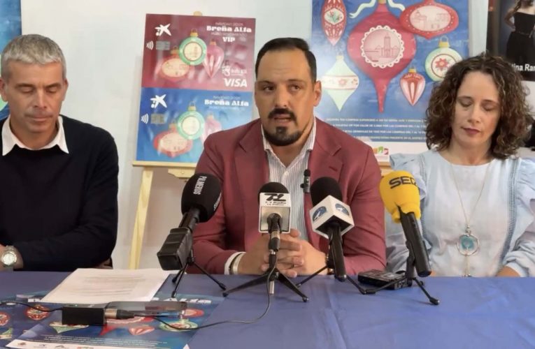 Breña Alta activa su campaña de Navidad con 50.000 euros en bonos, pista de hielo ecológica y una amplia agenda cultural y deportiva