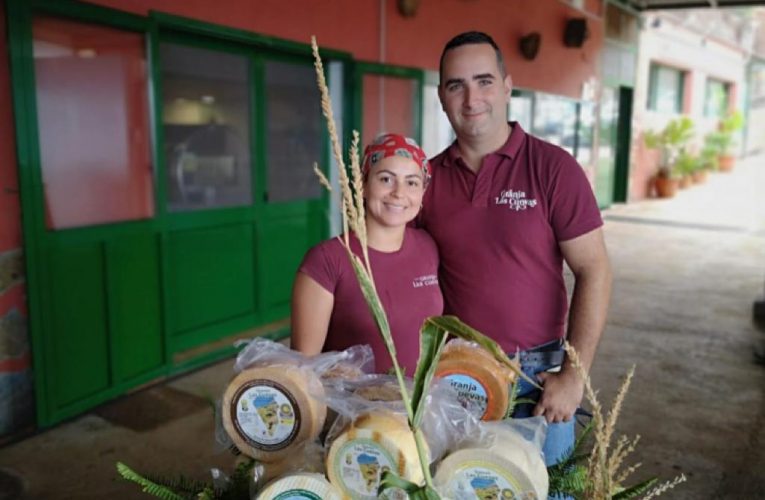 “El oro sabe a cueva y a pimentón”: Quesos Las Cuevas triunfa fuera… y alza la voz por las ayudas a la ganadería en La Palma