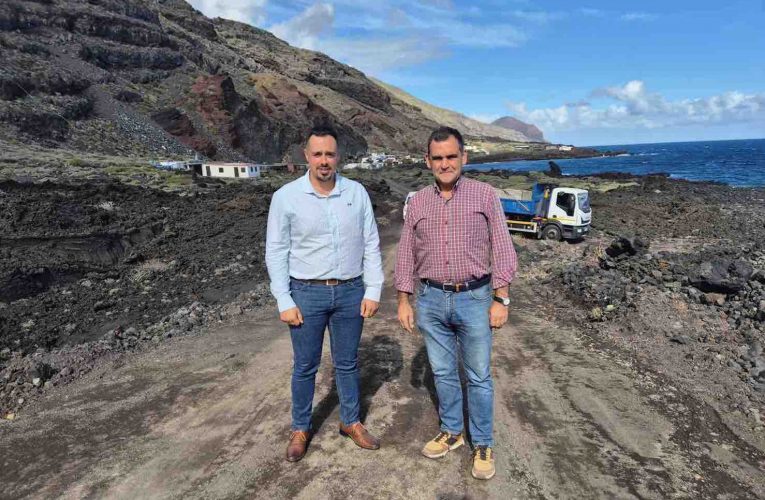 El Ayuntamiento de Villa de Mazo inicia las obras de mejora y asfaltado de la pista del Porís